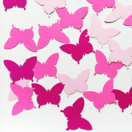 Country Butterfly - Pink Tone