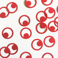Googly Eyes - Red 