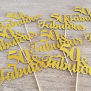 Fabulous 50 Cupcake Topper