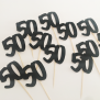 50 Cupcake Topper