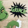 Grinch Cake Topper