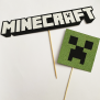 Minecraft Cake Topper