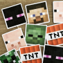 Minecraft Game Cupcake Topper