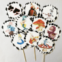 Alice In Wonderland Cupcake Topper