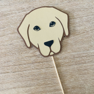 Labrador Cupcake Topper