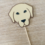 Labrador Cupcake Topper