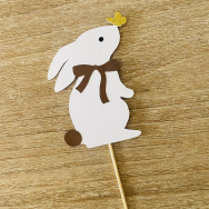 Butterfly Bunny Cupcake Topper
