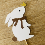 Butterfly Bunny Cupcake Topper