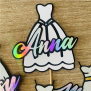 Bridal Party Cupcake Topper