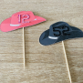 Cowboy Hat Cupcake Topper