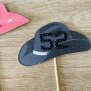 Cowboy Hat Cupcake Topper