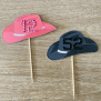 Cowboy Hat Cupcake Topper