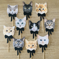Cat Cupcake Topper