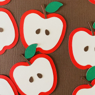 Apple Half Confetti