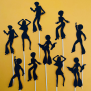 Disco Party Cupcake Topper