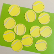 Tennis Confetti