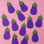 Eggplant Confetti