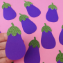 Eggplant Confetti