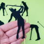 Golf Cupcake Topper