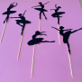 Ballerina Cupcake Topper