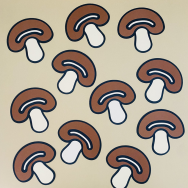 Mushroom Confetti