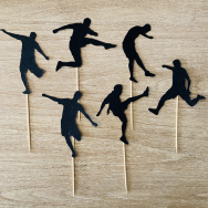 Soccer Cupcake Topper