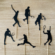 Tennis Cupcake Topper