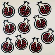 Pomegranate Confetti