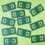 Dollar Note Confetti 