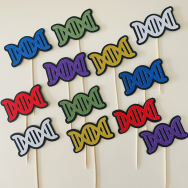 DNA Cupcake Topper