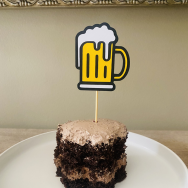 Beer Cupcake Topper