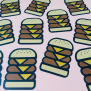 Triple Burger Confetti
