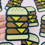Triple Burger Confetti