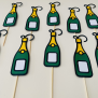 Champagne Cupcake Topper