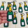 Champagne Cupcake Topper