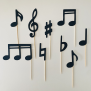 Music Cupcake Topper