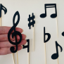 Music Cupcake Topper