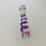 Colorful Bubble Name Sticker