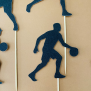Basketball Cupcake Topper