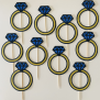 Diamond Ring Cupcake Topper