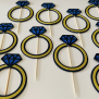 Diamond Ring Cupcake Topper