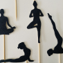 Yoga Cupcake Topper