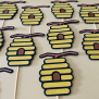 Beehive Cupcake Topper