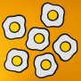 Fried Egg Confetti