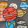Space Planet Confetti