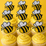 Bee Cupcake Topper