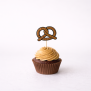 Pretzel Cupcake Topper