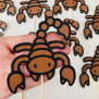 Scorpion Cupcake Topper
