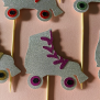 Roller Skate Cupcake Topper