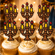 Candle Cupcake Topper